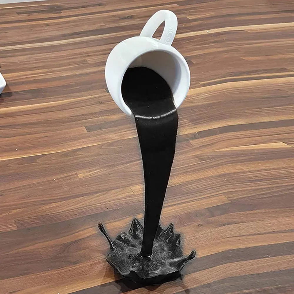 BrewWave | Artistic Coffee Splash Sculpture