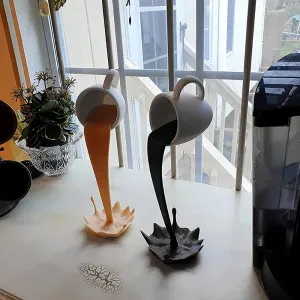 BrewWave | Artistic Coffee Splash Sculpture