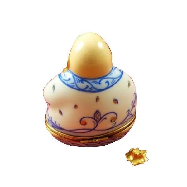 Buddha with Removable Gold Lotus
