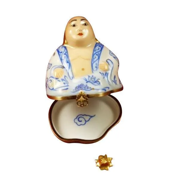 Buddha with Removable Gold Lotus