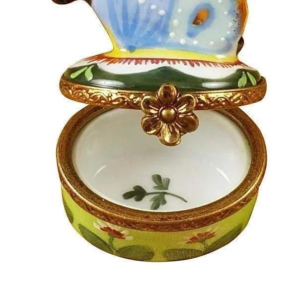 Butterfly Blue-Gold