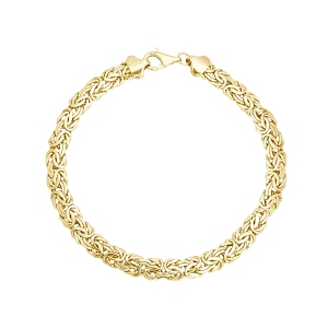 Byzantine Bracelet In Yellow Gold