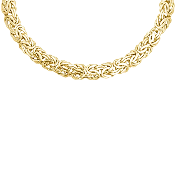 Byzantine Bracelet In Yellow Gold