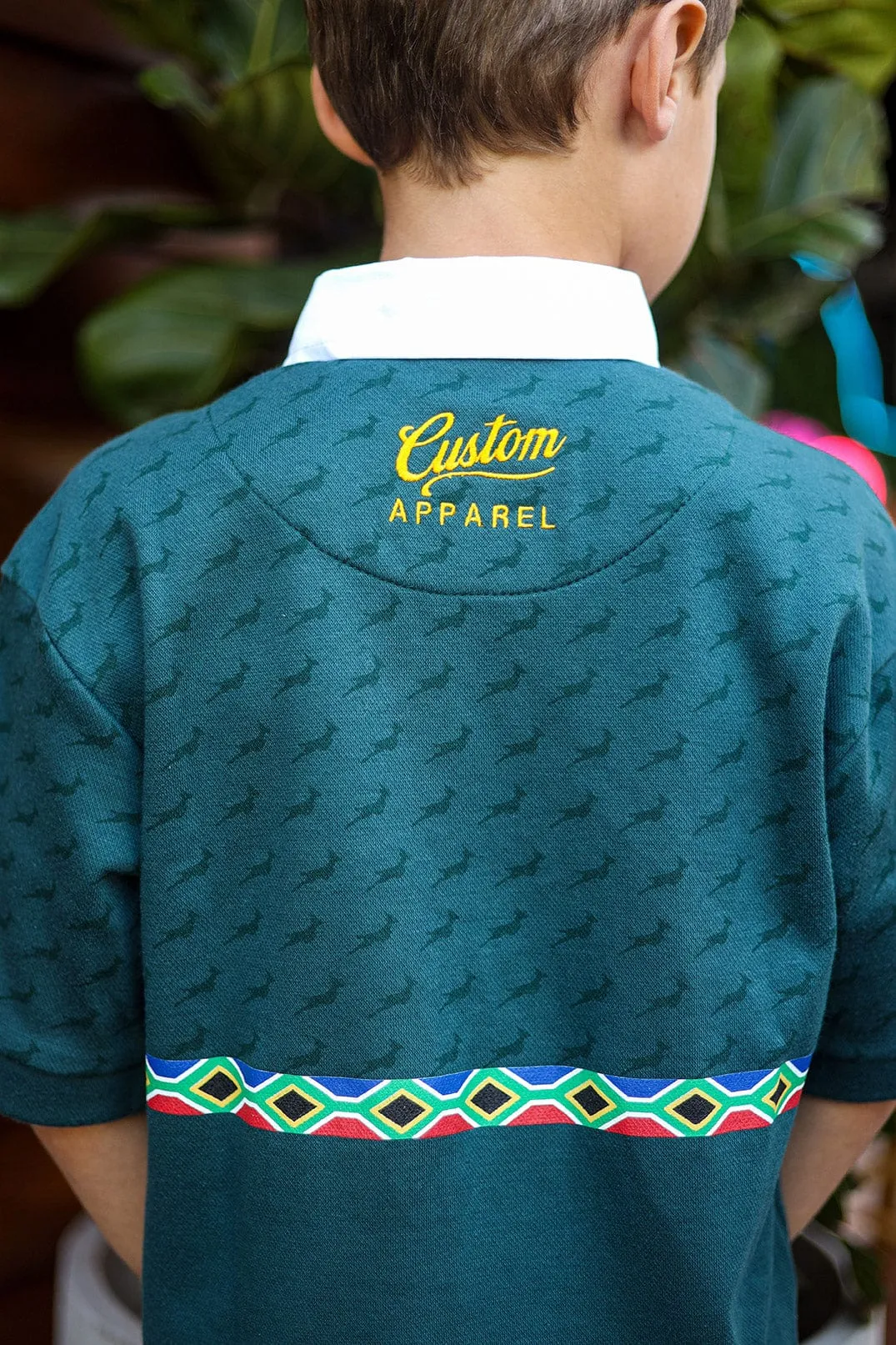 CA JNR Supporters Cotton Golfer | Green Amandla