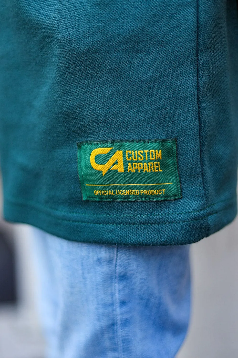 CA JNR Supporters Cotton Golfer | Green Amandla