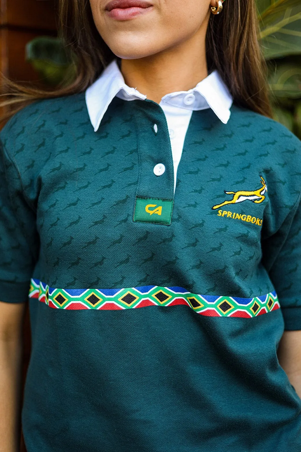 CA Ladies Supporters Cotton Golfer | Green Amandla