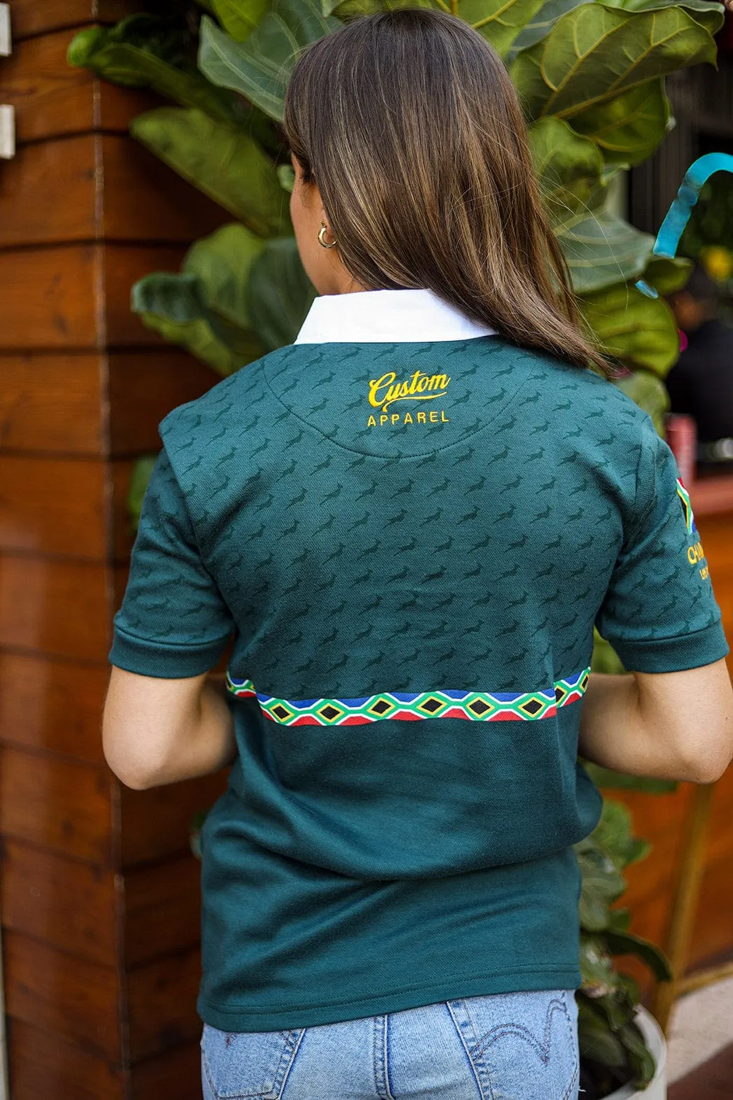 CA Ladies Supporters Cotton Golfer | Green Amandla