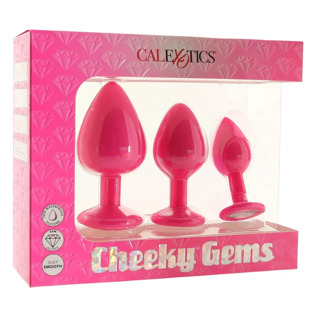 Calexotics Cheeky Gems Butt Plug Set