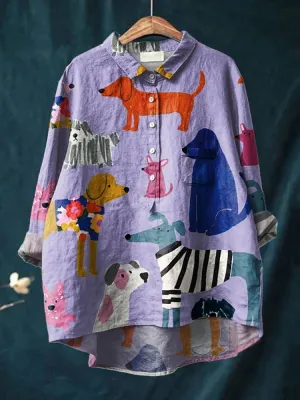 Camilla | Artistic Printed Blouse