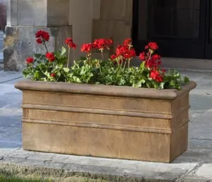 Campania Classic Rolled Rim Window Box