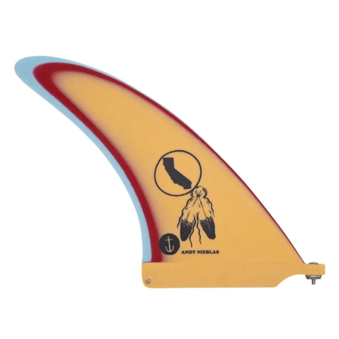 Captain Fin Co Andy Nieblas 7.5" Longboard Single Fin - Natural
