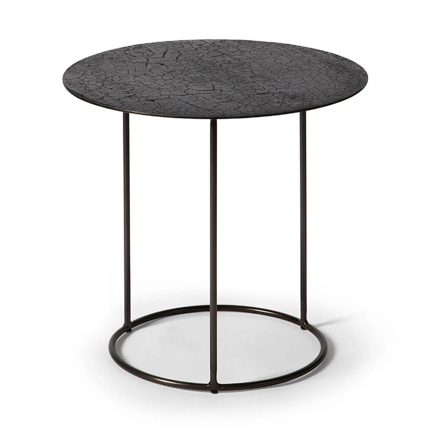Celeste Side Table - Lava - Black