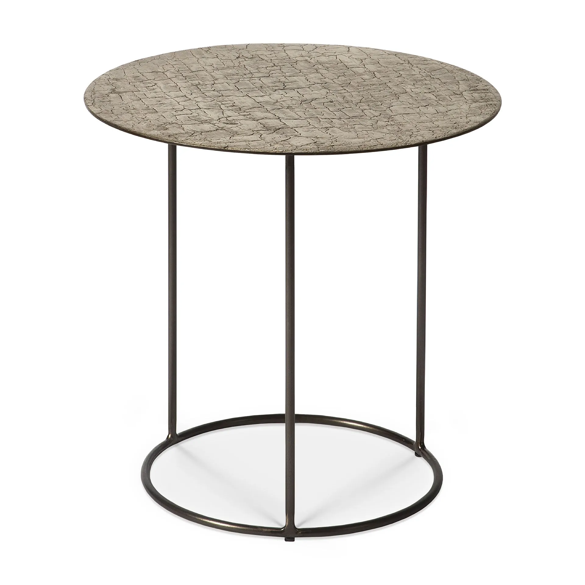 Celeste Side Table - Lava - Taupe