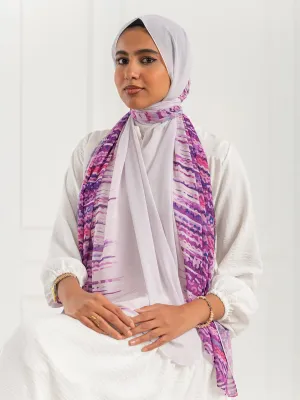 Chiffon Artistic Scarf -D25