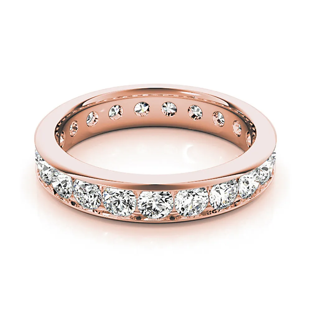 Classic Channel 2.50 ct. Round Diamond Eternity Ring