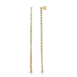 Classic Round Diamond Duster Earring