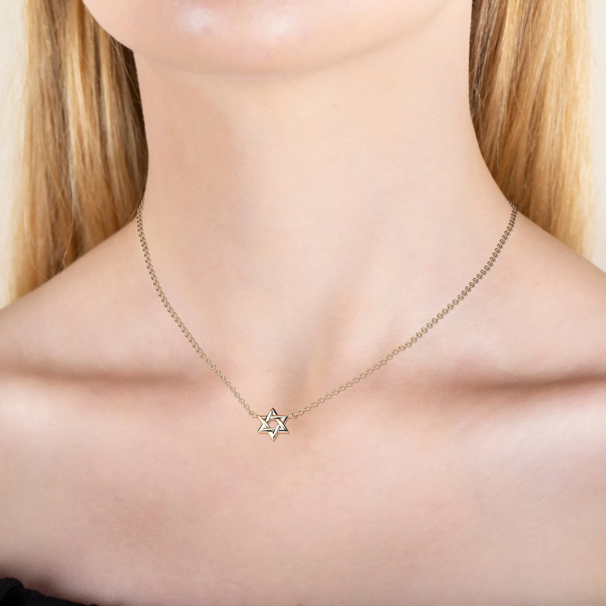 Classic Star of David Necklace
