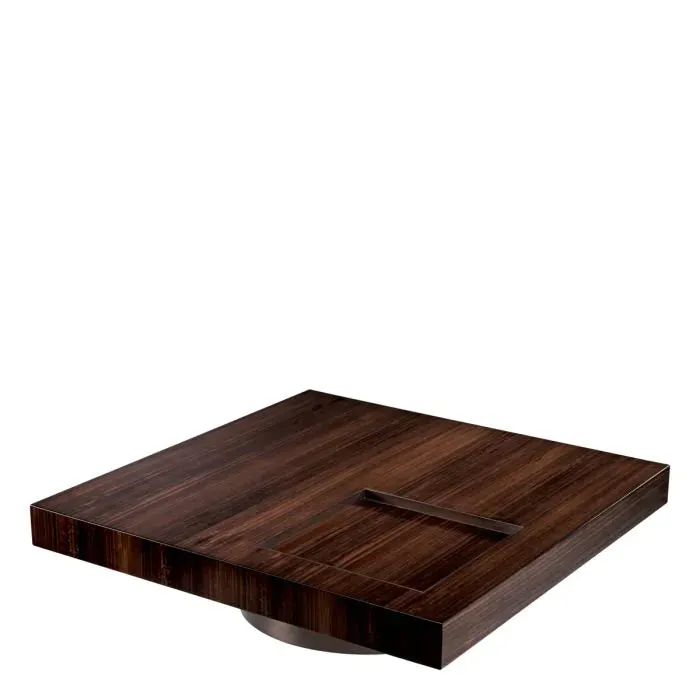 Coffee Table Otus Square - Eucalyptus High Gloss Veneer