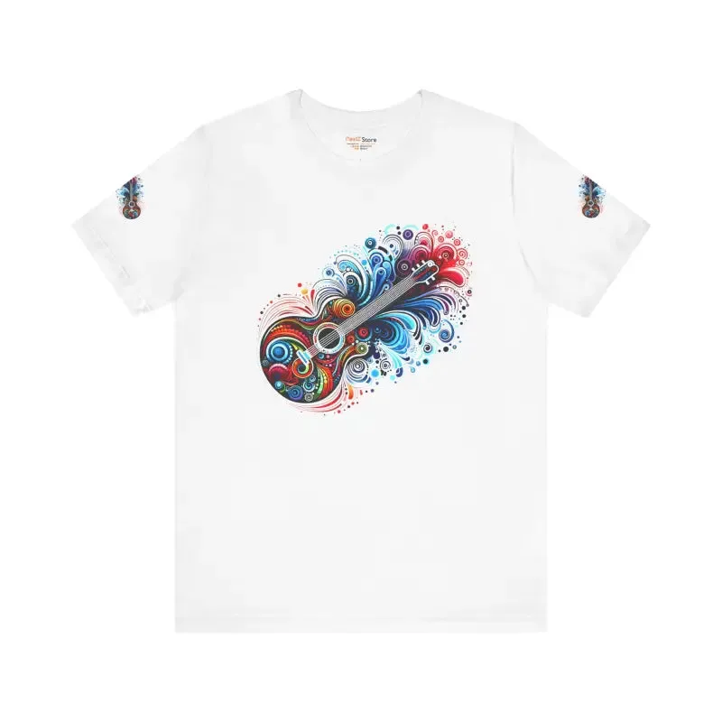 Colorful Artistic Unisex Tee for Everyday Comfort