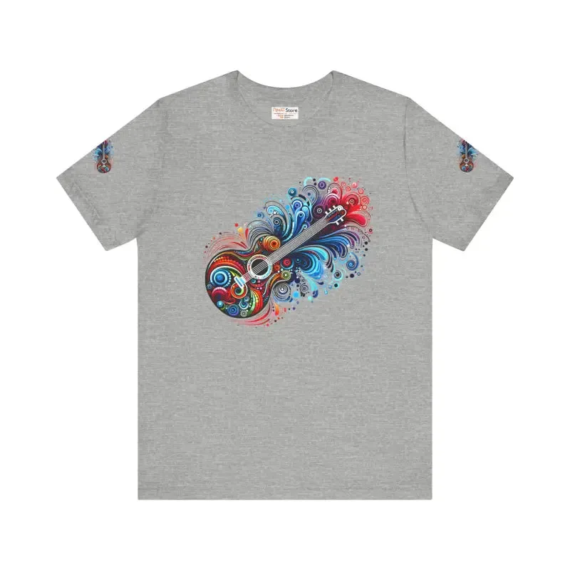 Colorful Artistic Unisex Tee for Everyday Comfort
