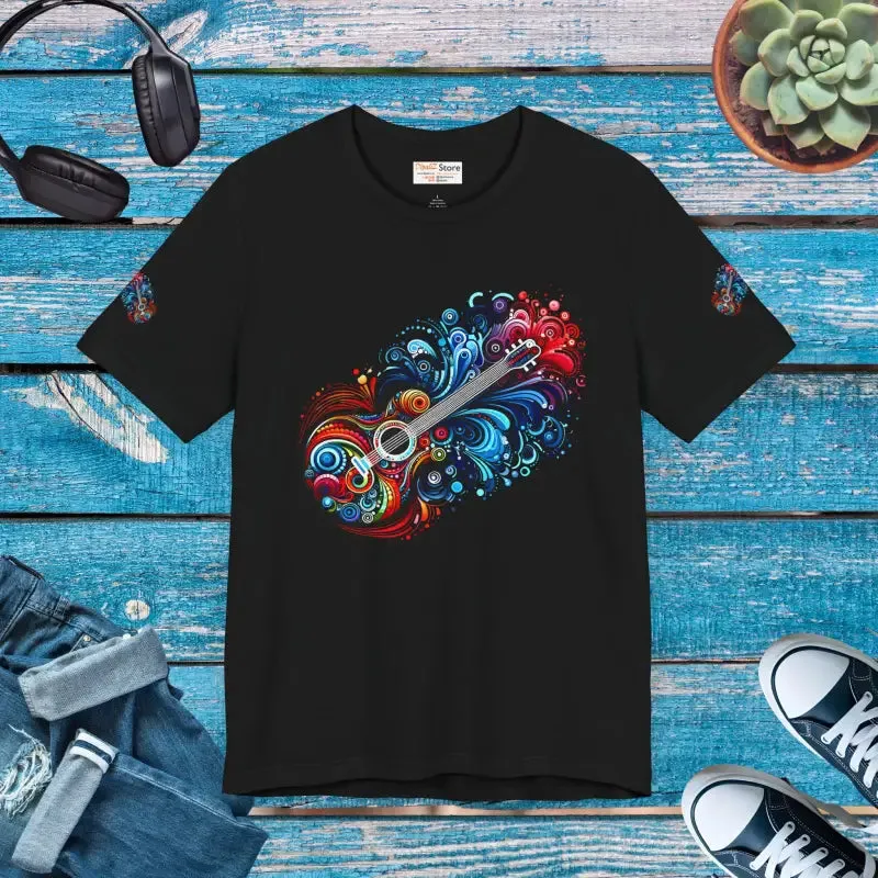 Colorful Artistic Unisex Tee for Everyday Comfort