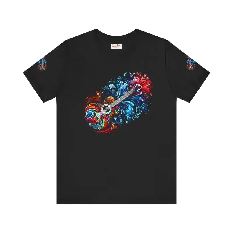 Colorful Artistic Unisex Tee for Everyday Comfort