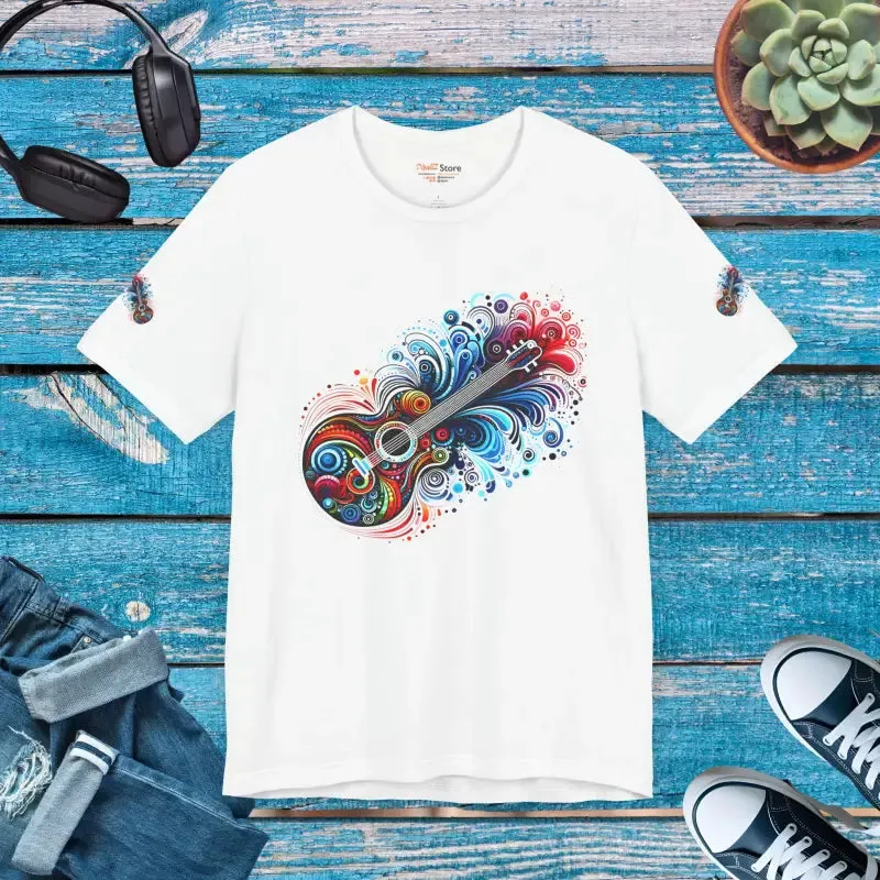 Colorful Artistic Unisex Tee for Everyday Comfort