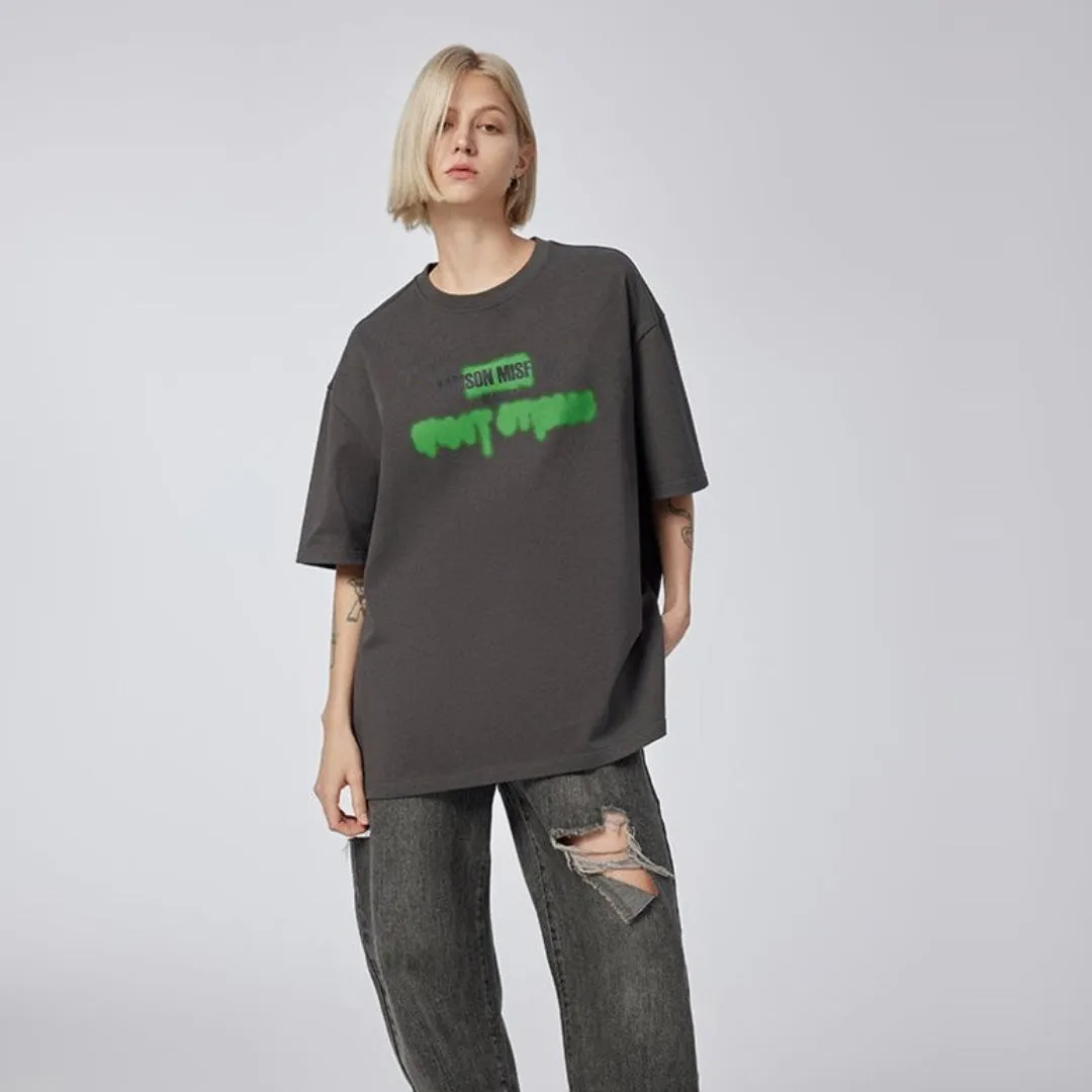 Contrast - T-shirt - Grey