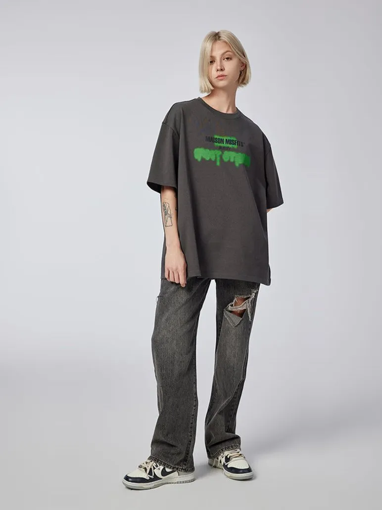 Contrast - T-shirt - Grey