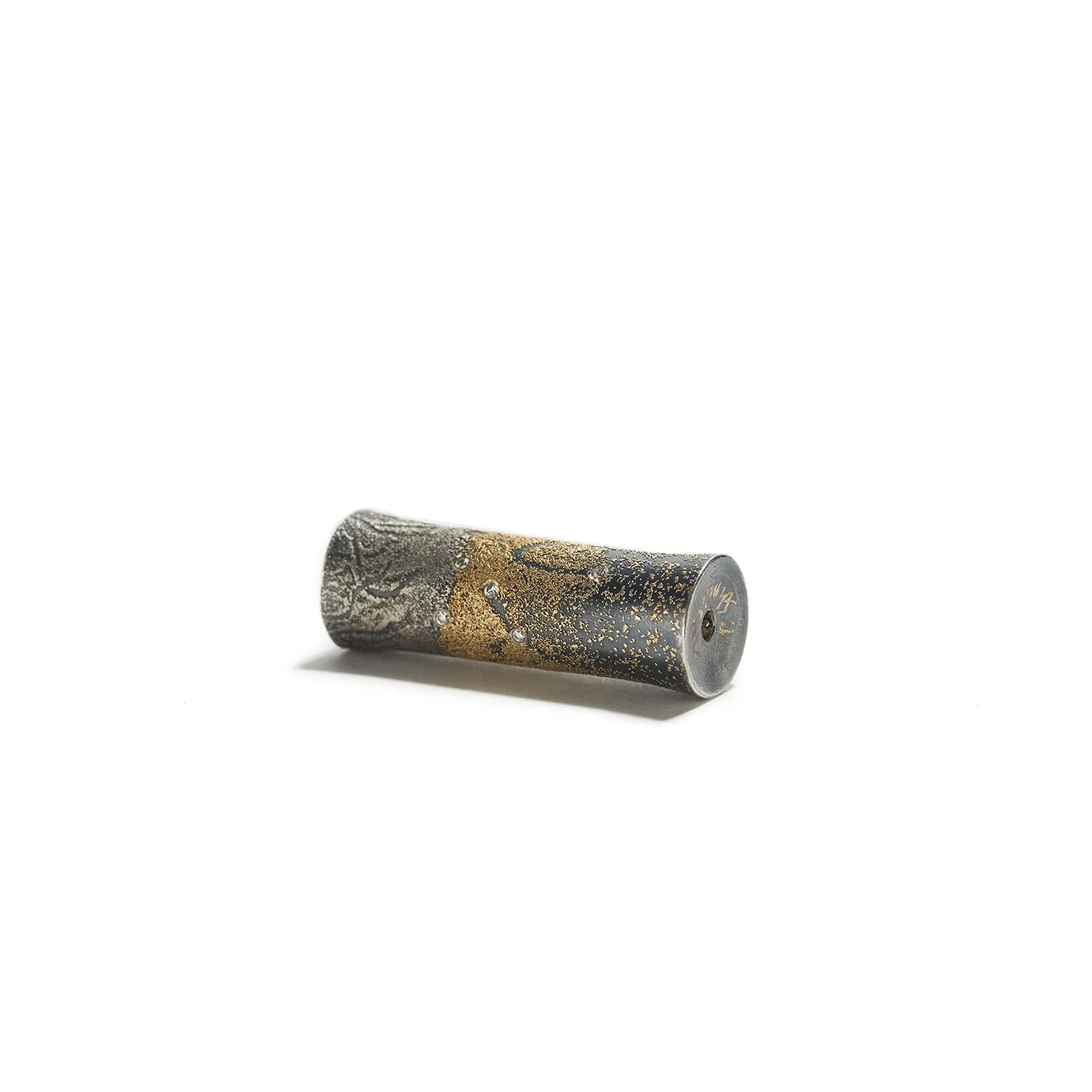 Cylinder Clasp with Diamond
