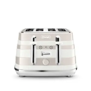 DeLonghi Avvolta Class Toaster 4-Slice White CTAC4003.W