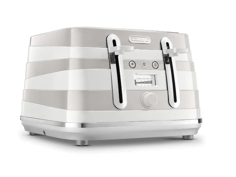DeLonghi Avvolta Class Toaster 4-Slice White CTAC4003.W