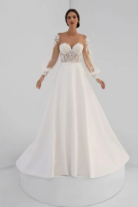 Demetrios Size 10 T203 Ivory/Natural Bridal Separates
