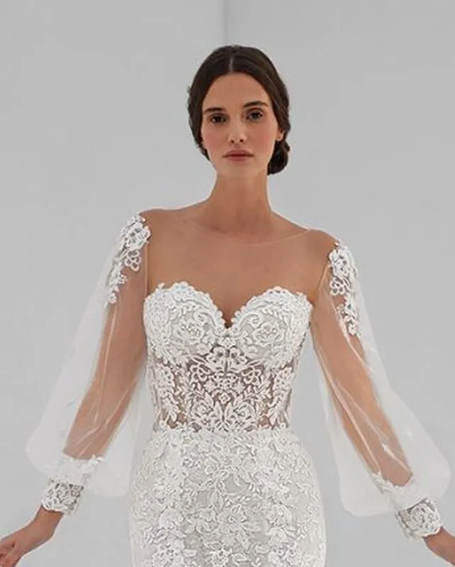 Demetrios Size 10 T203 Ivory/Natural Bridal Separates