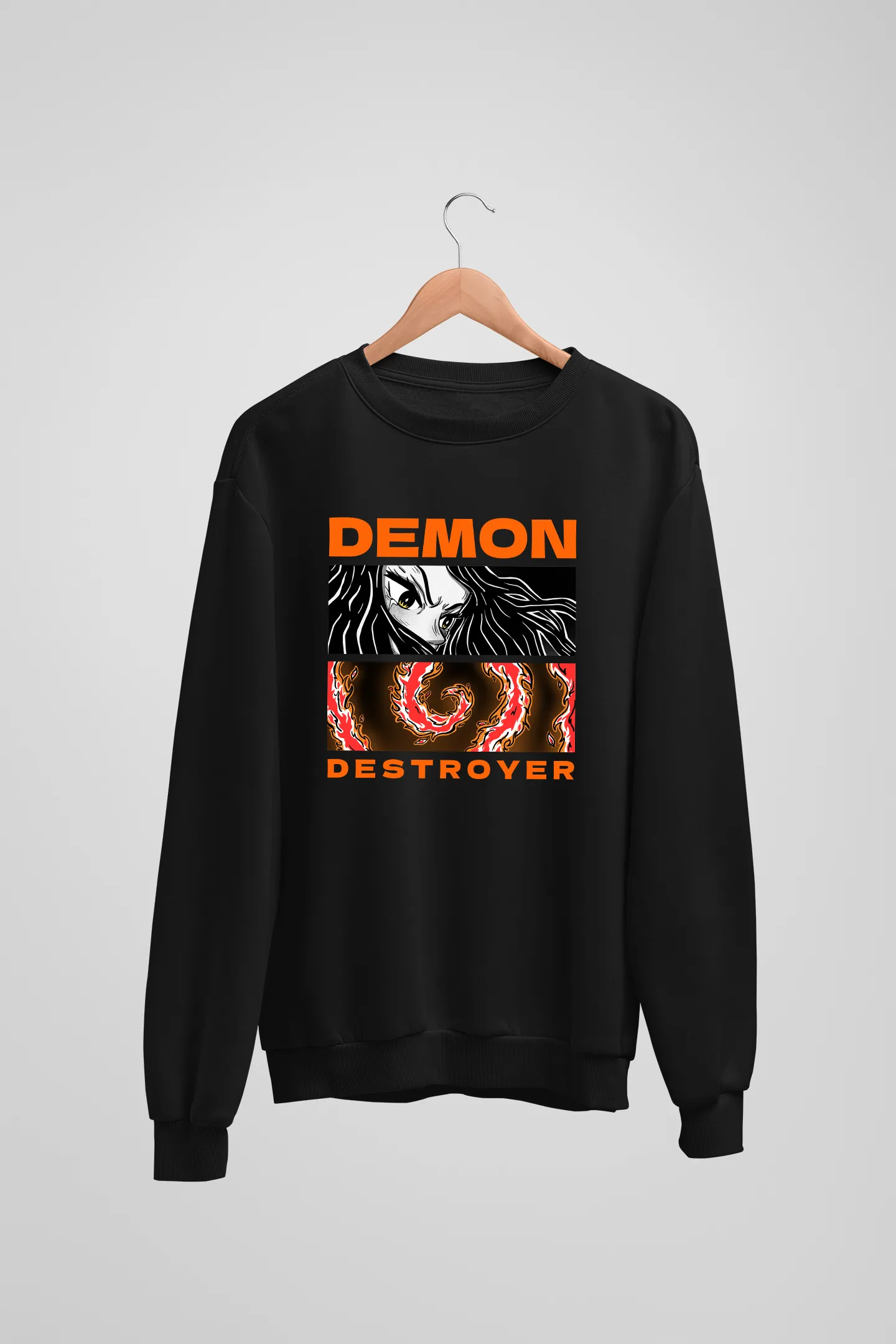 Demon Destroyer Black Sweat Mymangacoord