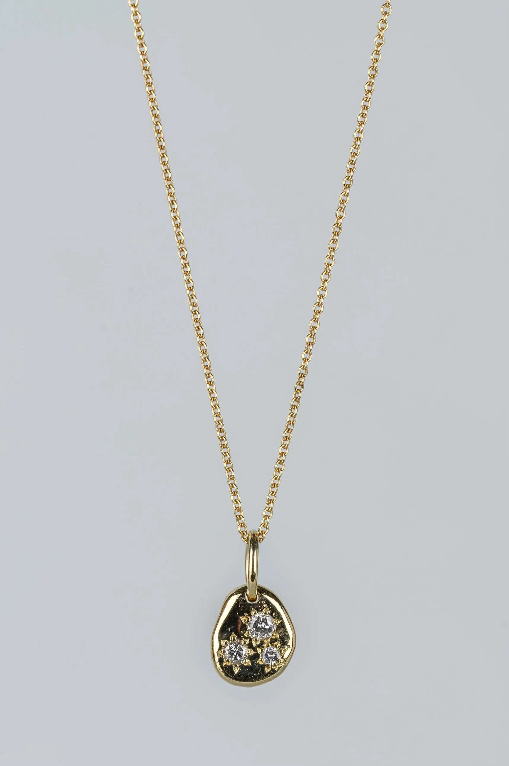 Diamond Starburst Pave Pendant