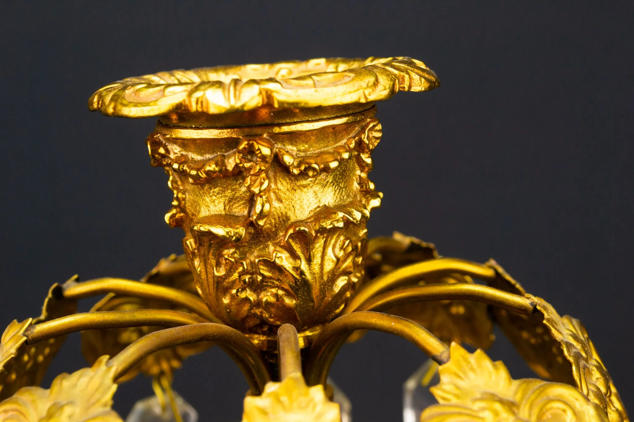 Eagle & Snake Candlesticks, French 19th Century