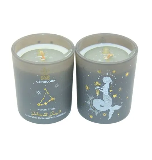Earths Elements - Capricorn Zodiac Candle