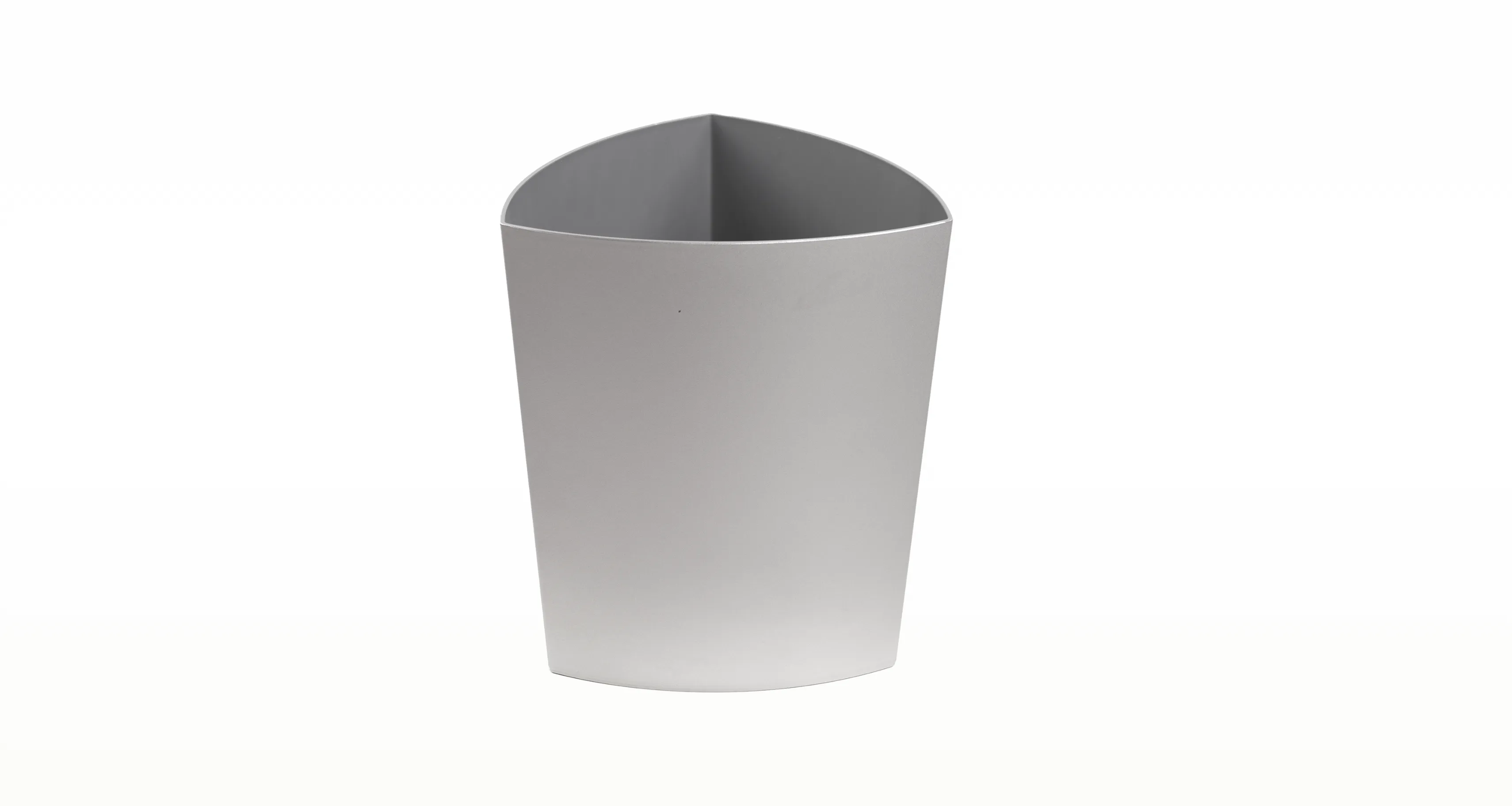 Eco Wastepaper Basket Aluminum Paint
