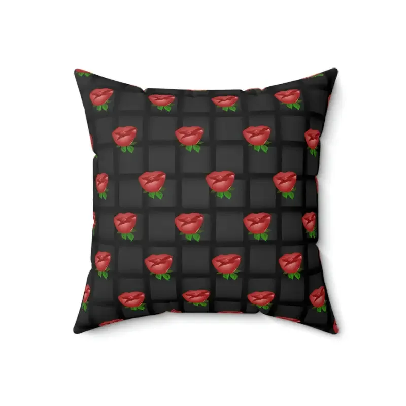 Elegant Polyester Square Pillow that Shouts Luxury
