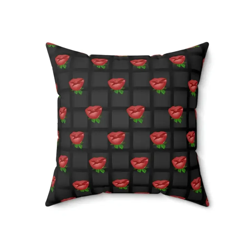 Elegant Polyester Square Pillow that Shouts Luxury