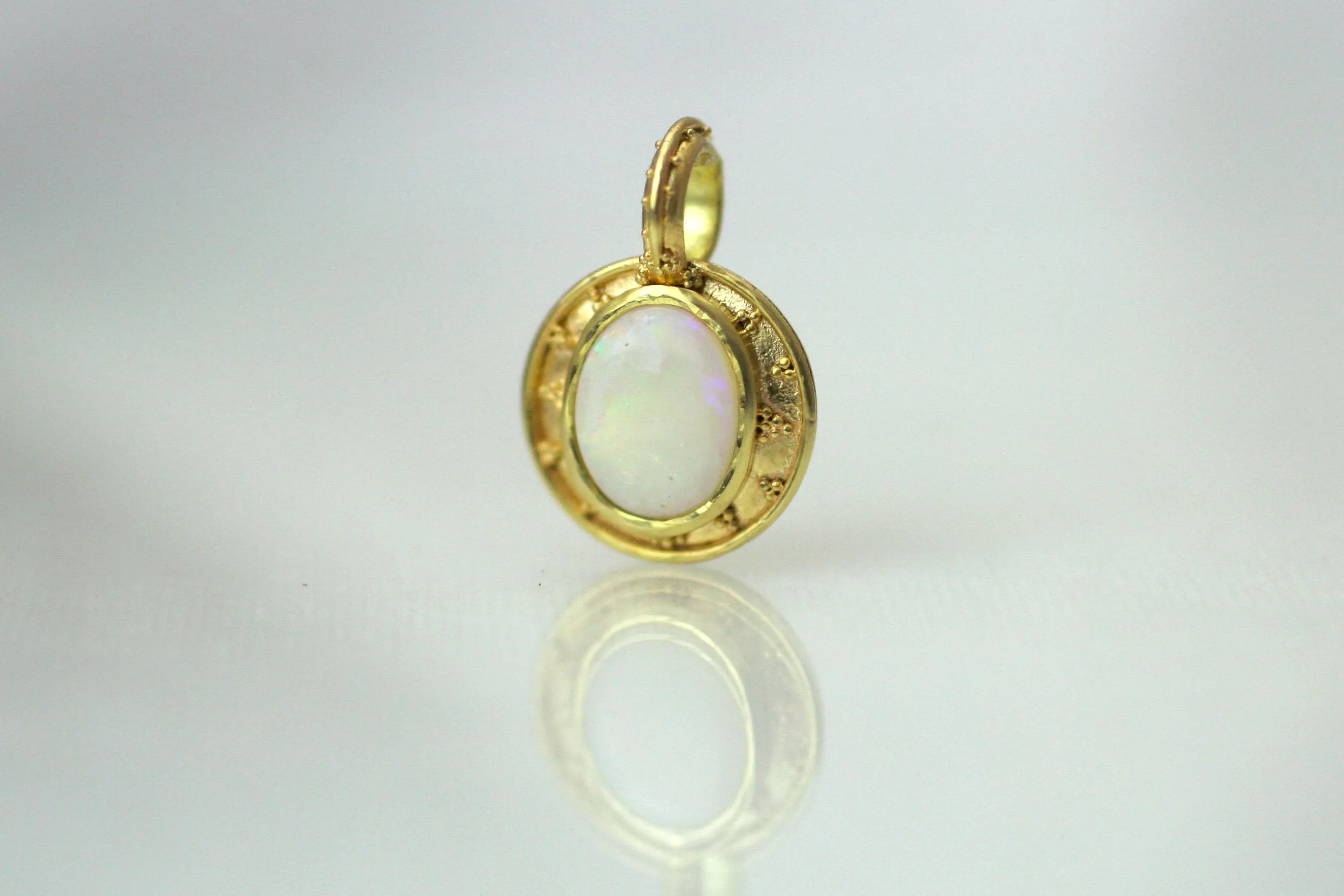 Elysian Opal Granulation Pendant