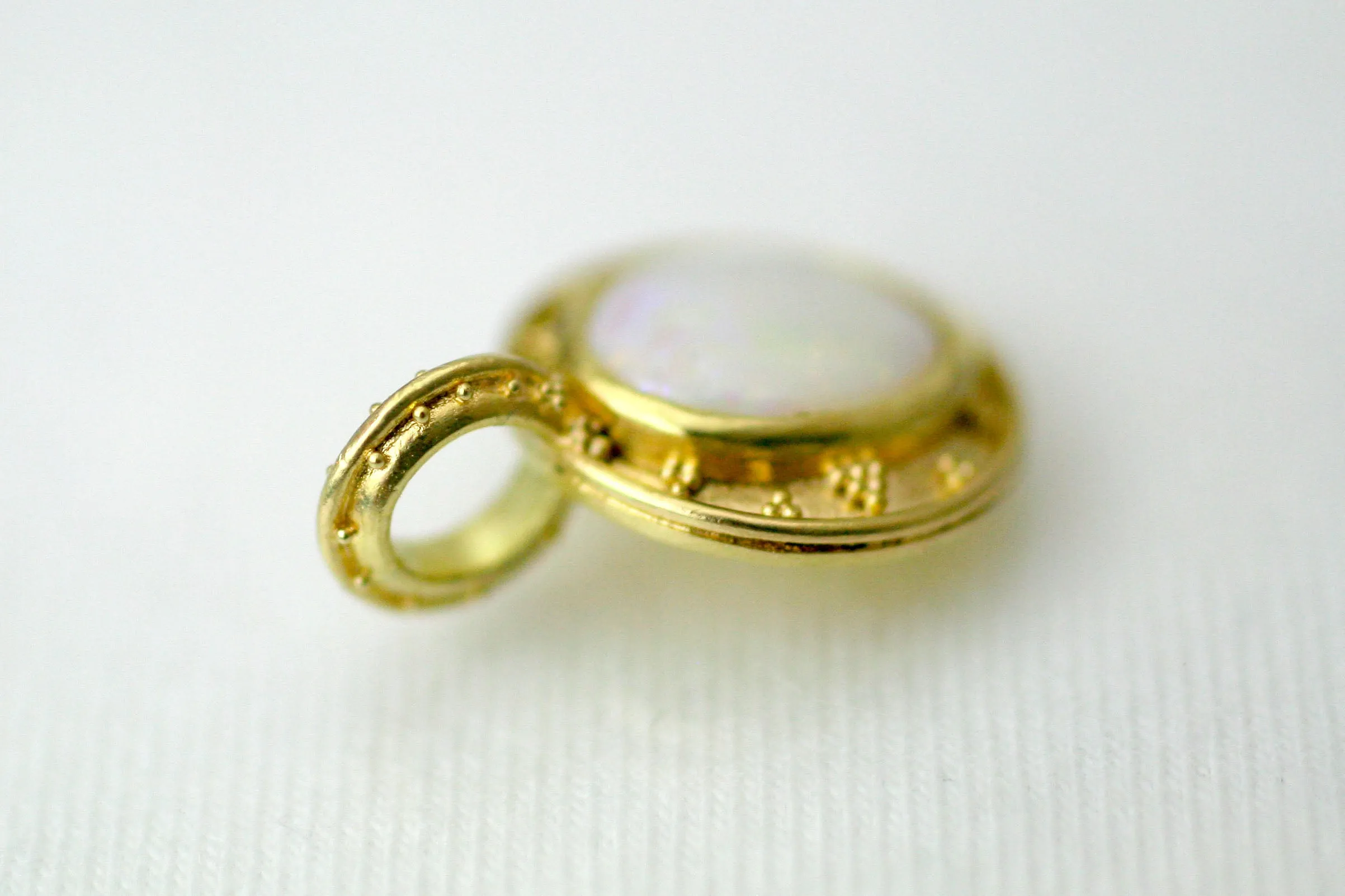 Elysian Opal Granulation Pendant