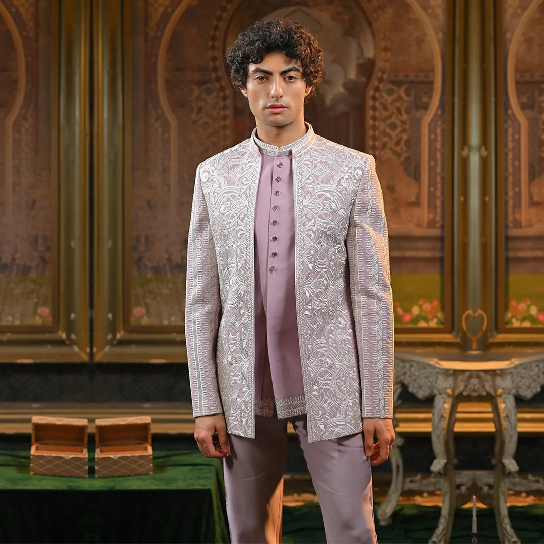 Embroidered Jodhpuri Ethnic Wear 3 Piece Jodhpuri Outfit