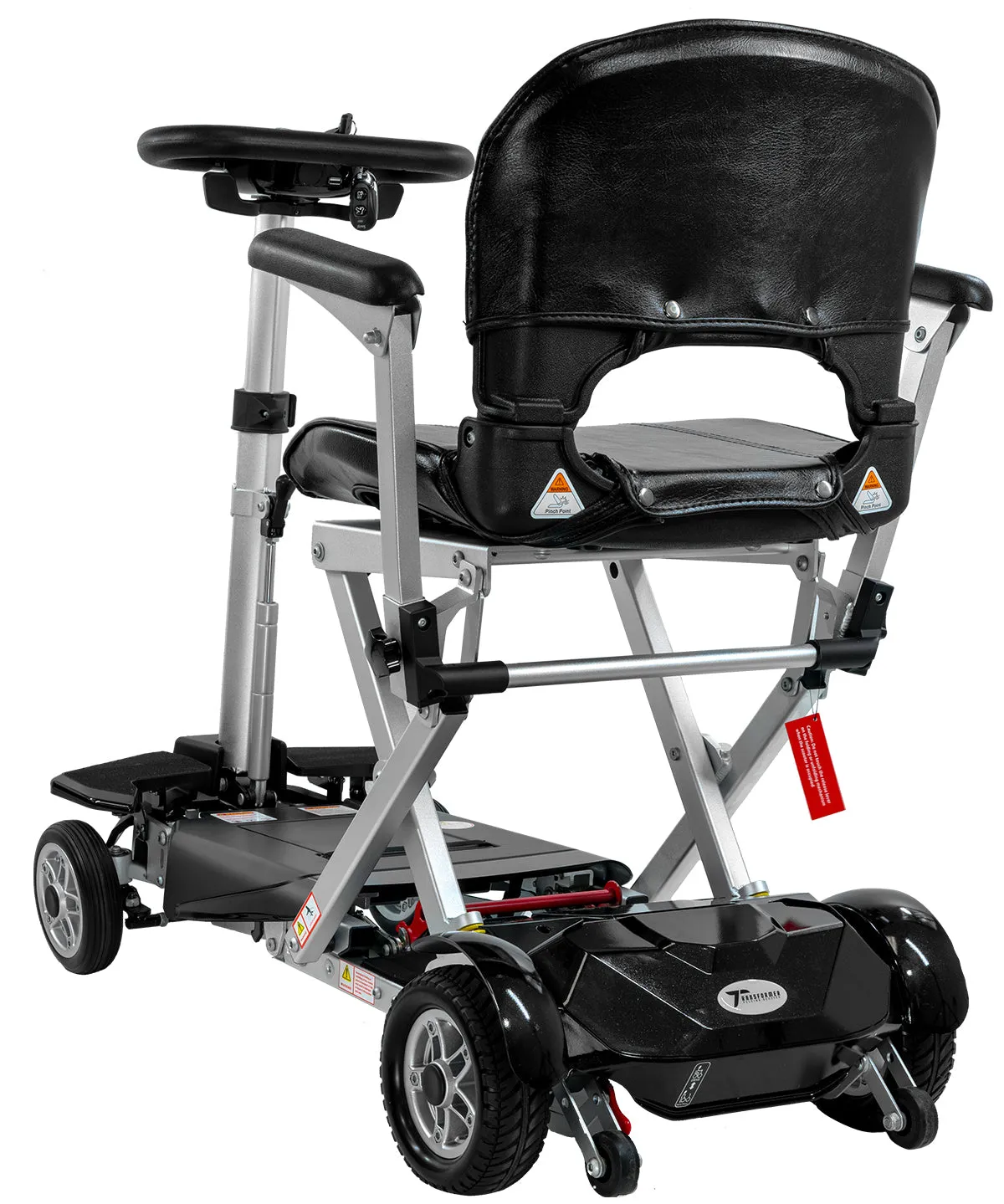 Enhance Mobility Transformer 2 Automatic Folding Mobility Scooter - from DT Scooters