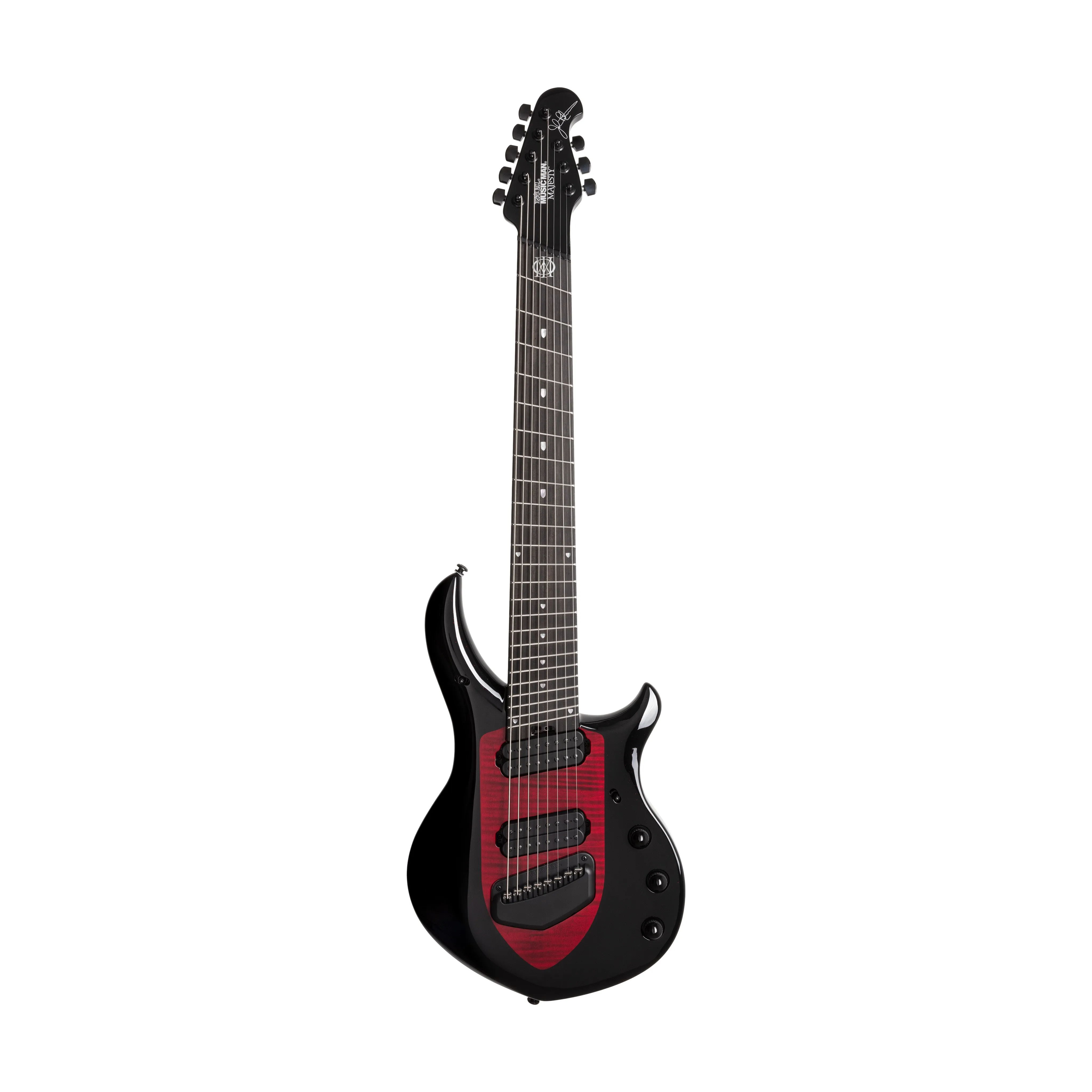 Ernie Ball Music Man John Petrucci Majesty 8 String Electric Guitar, Sanguine Red