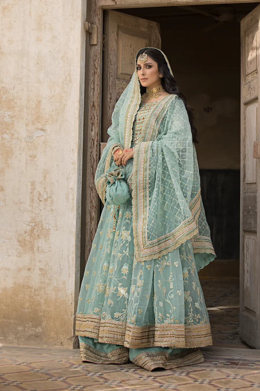 ERUM KHAN | JAHAN VOL II LUXURY EMBROIDERED WEDDING COLLECTION | SHAHBANO
