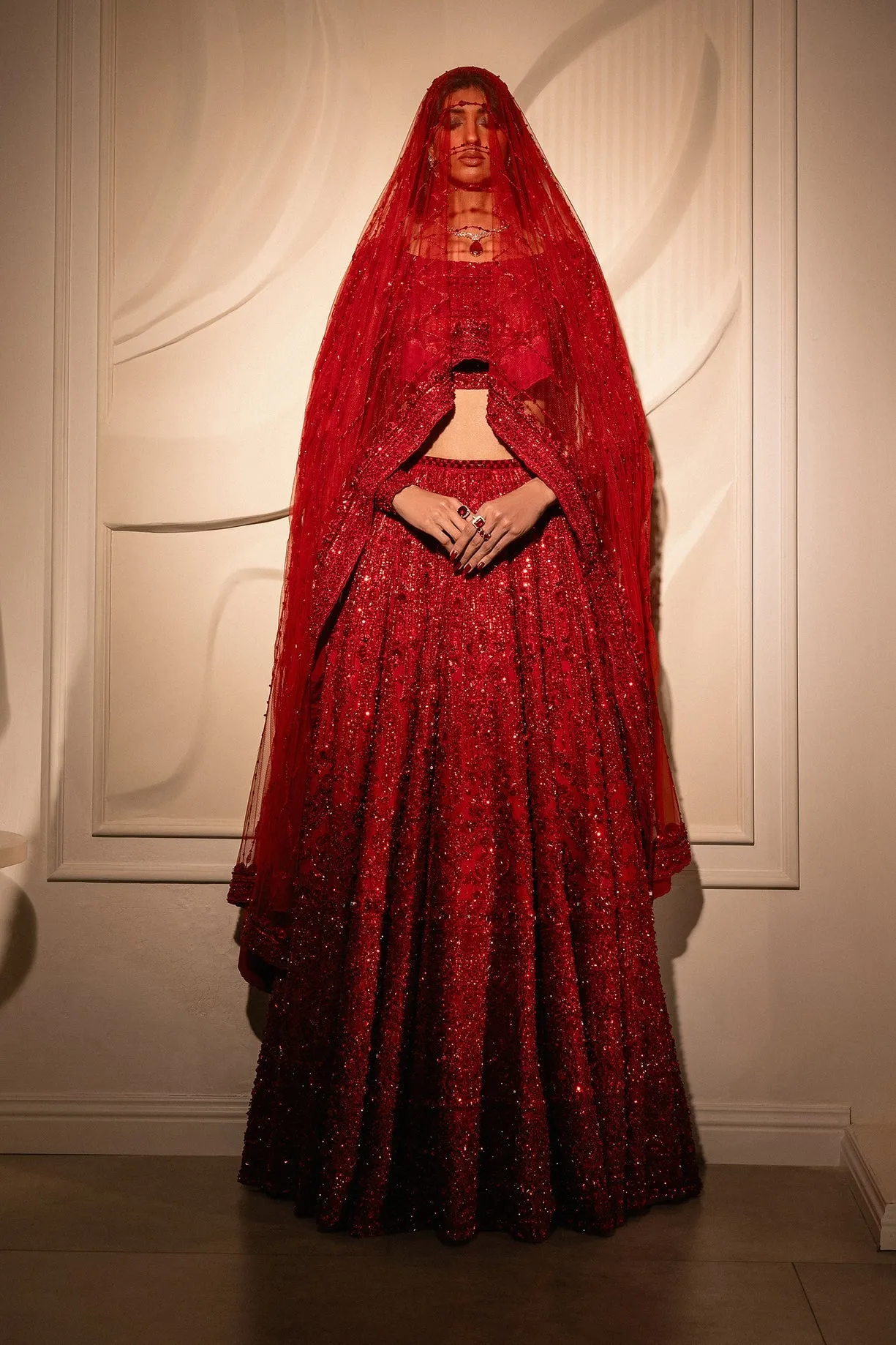 ERUM KHAN STORE | Bridal Couture 25 | Crimson Bloom