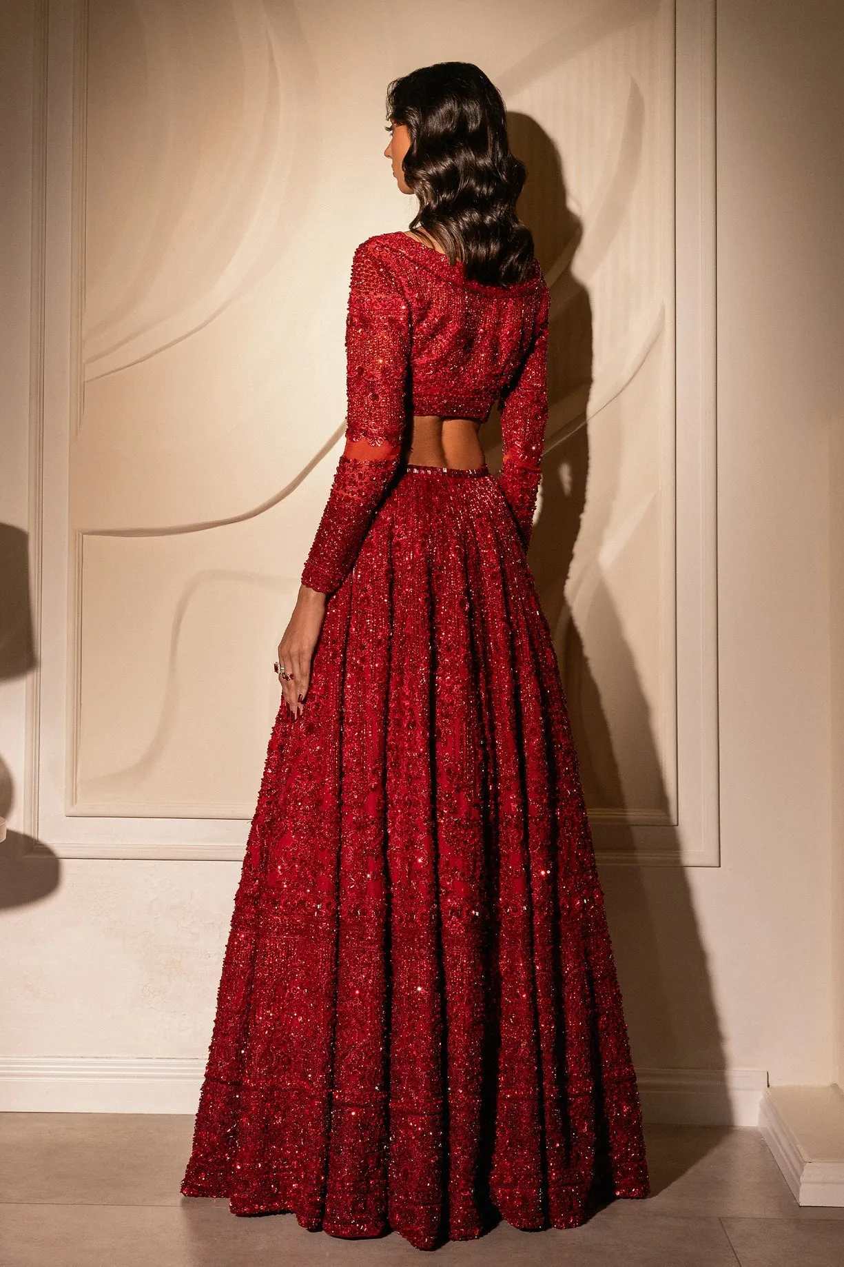 ERUM KHAN STORE | Bridal Couture 25 | Crimson Bloom
