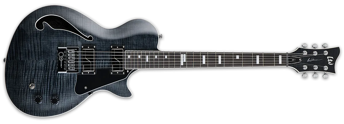 ESP LTD EverTune Ben Weinman Electric Guitar LBW1FMETSTBLKF